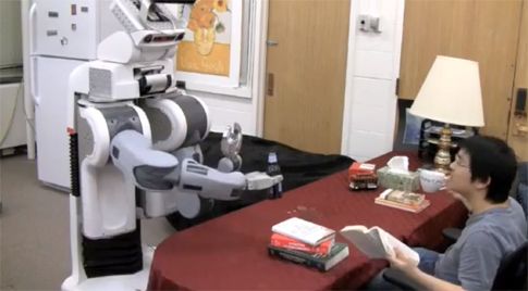 Ρομποτικός μπάτλερ μαντεύει πότε πρέπει να σερβίρει